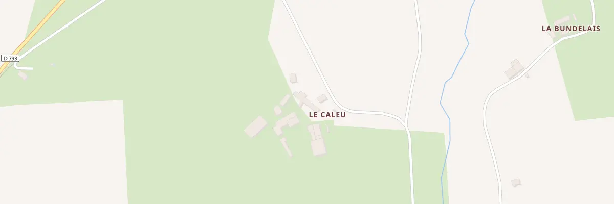 Plan du 5140F Le Caleu à Broons