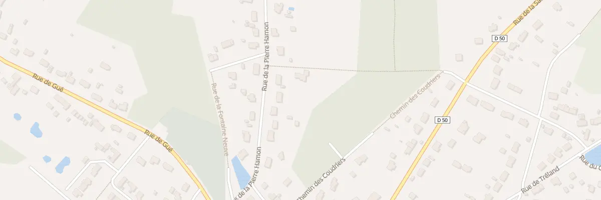 Plan du 10T Rue de la Pierre Hamon à La Chapelle-des-Marais