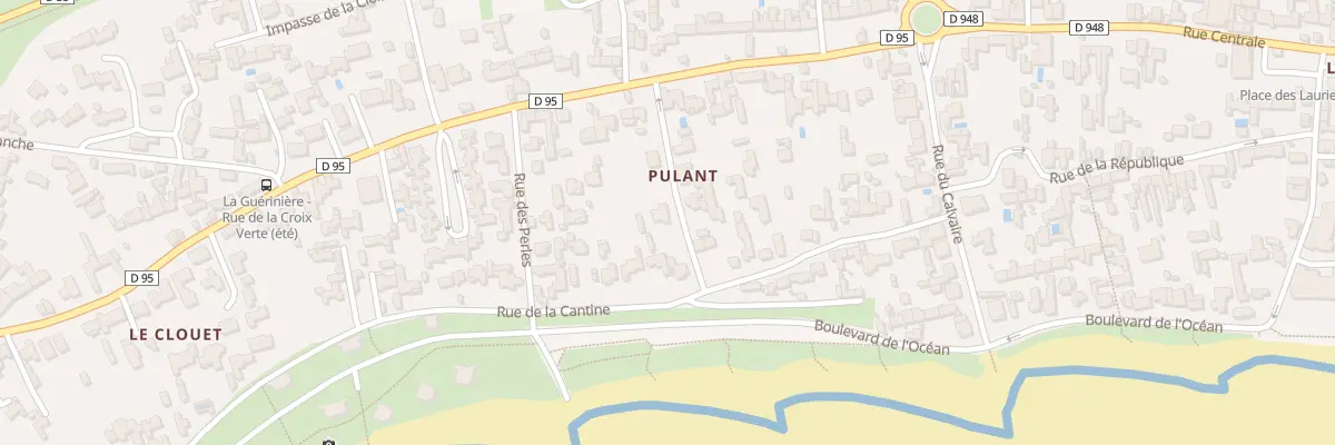 Plan du 22 Rue de la Cantine à La Guérinière