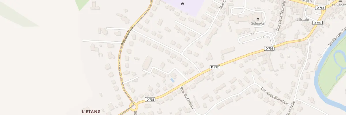 Plan du 12 Rue de la Corbinais à Plancoët