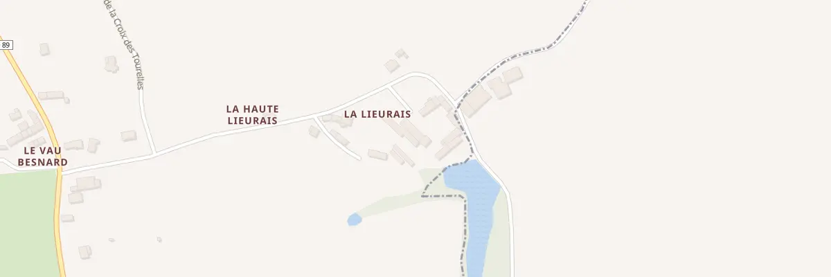 Plan du 5077 La Lieurais à Saint-Méloir-des-Bois