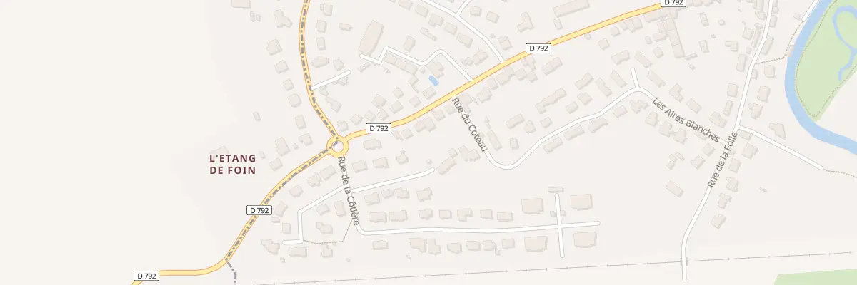 Plan du 5801 Rue de la Porte du Clos à Plancoët