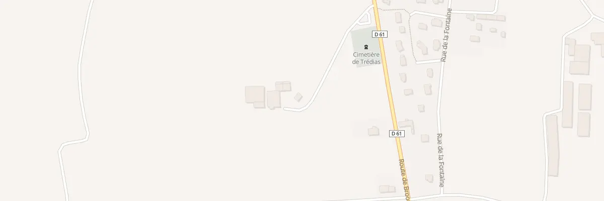 Plan du 5243 Les Champs à Trédias