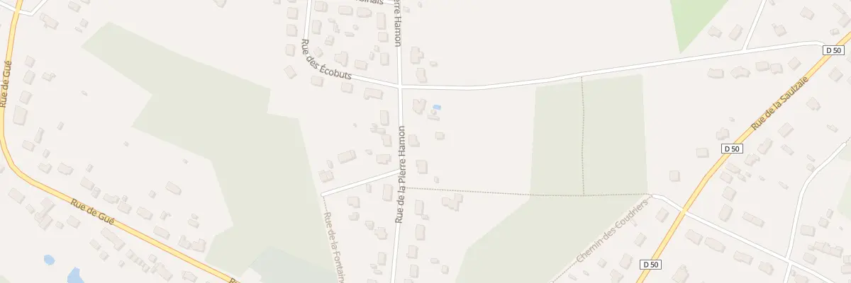 Plan du 16 Rue de la Pierre Hamon à La Chapelle-des-Marais
