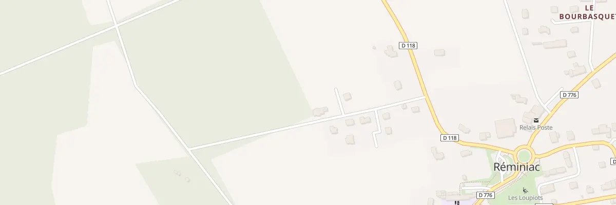 Plan du 4 Che du Bois à Réminiac
