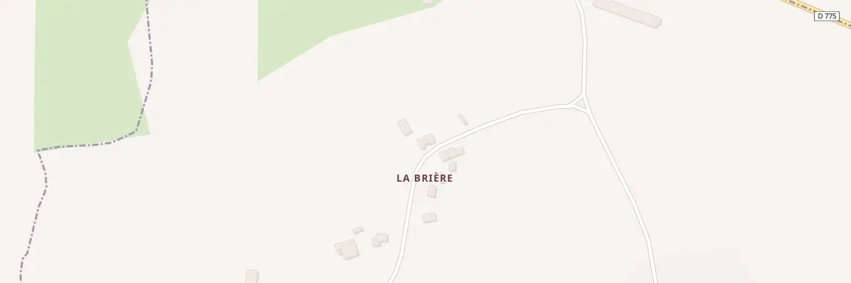 Plan du 5005 La Brière à Saint-Gorgon
