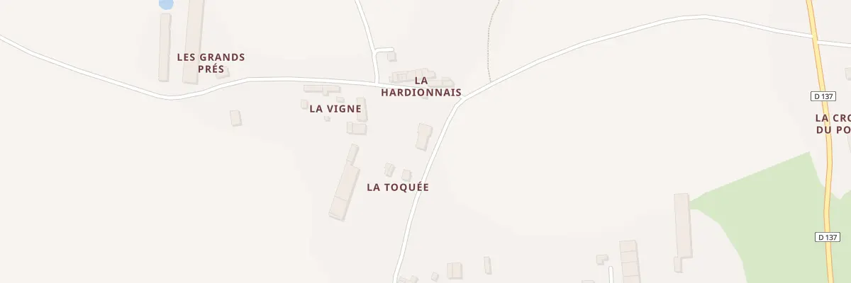 Plan du 5049A La Hardionnais à Saint-Gorgon