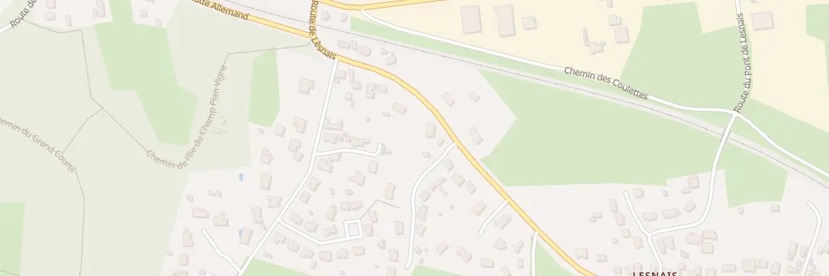 Plan du 75 Rte de Lesnais à Saint-Nazaire