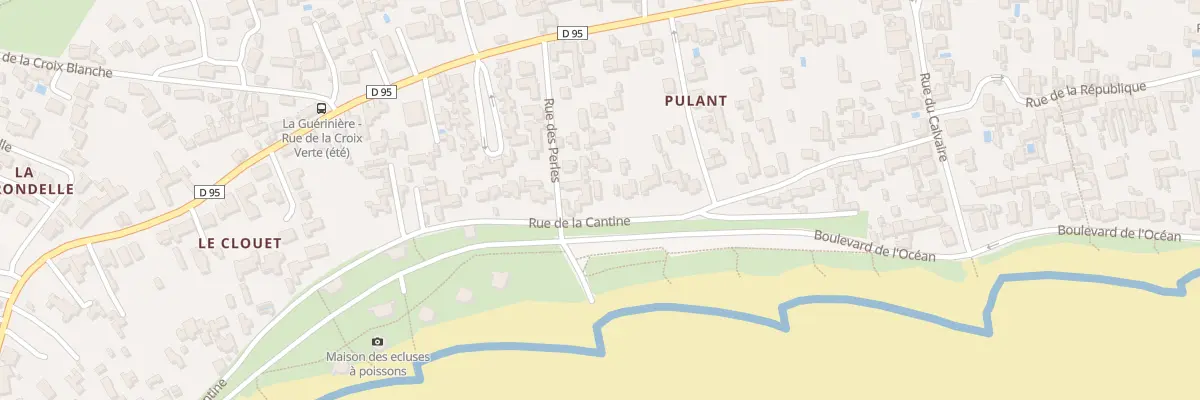 Plan du 34B Rue de la Cantine à La Guérinière
