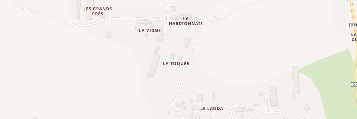 Plan du 5049 La Hardionnais à Saint-Gorgon