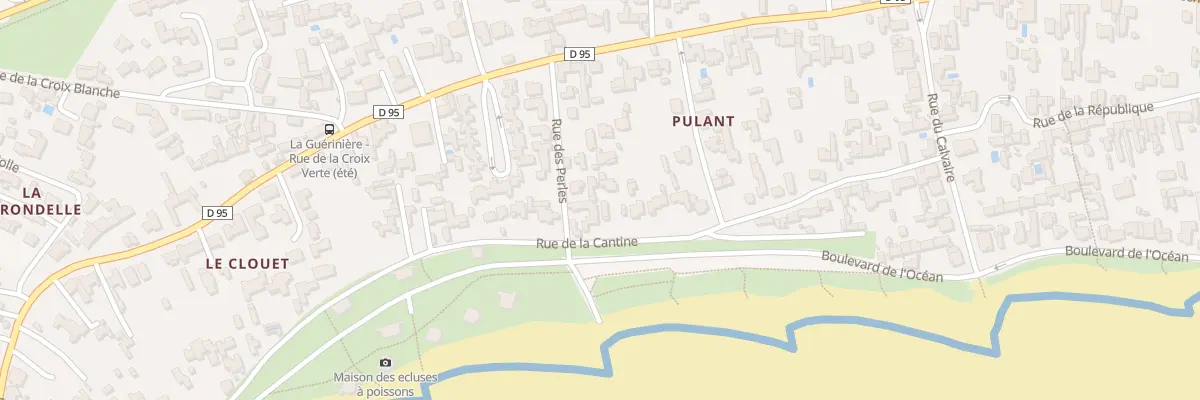 Plan du 34T Rue de la Cantine à La Guérinière