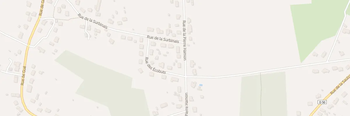 Plan du 27 Rue de la Pierre Hamon à La Chapelle-des-Marais