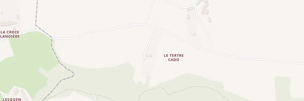Plan du 10 Le Tertre Cado à Saint-Lormel