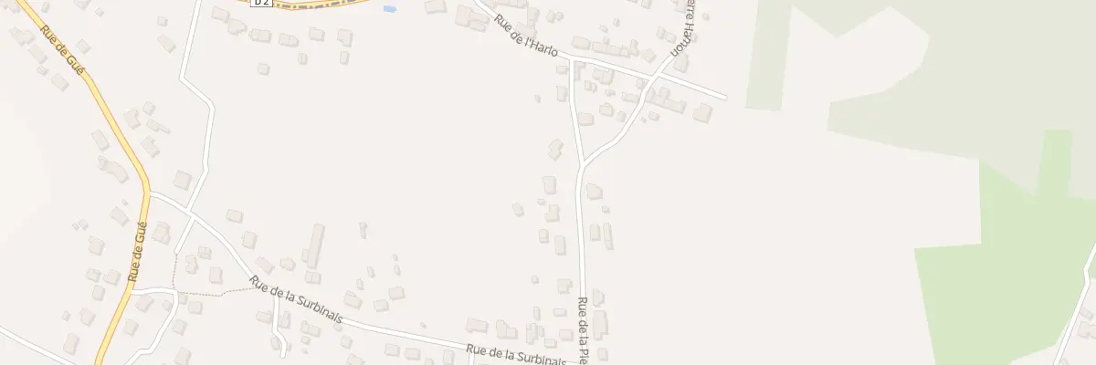 Plan du 45 Rue de la Pierre Hamon à La Chapelle-des-Marais