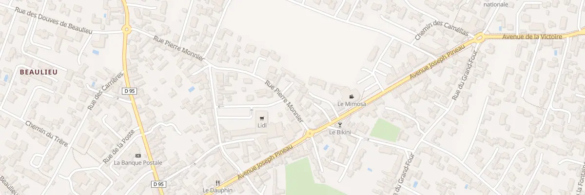 Plan du 10 Rue Pierre Monnier à Noirmoutier-en-l’Île