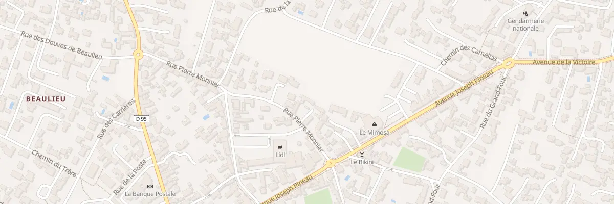 Plan du 10D Rue Pierre Monnier à Noirmoutier-en-l’Île