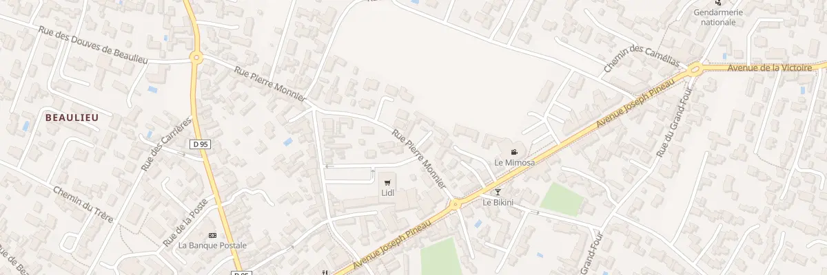 Plan du 12 Rue Pierre Monnier à Noirmoutier-en-l’Île