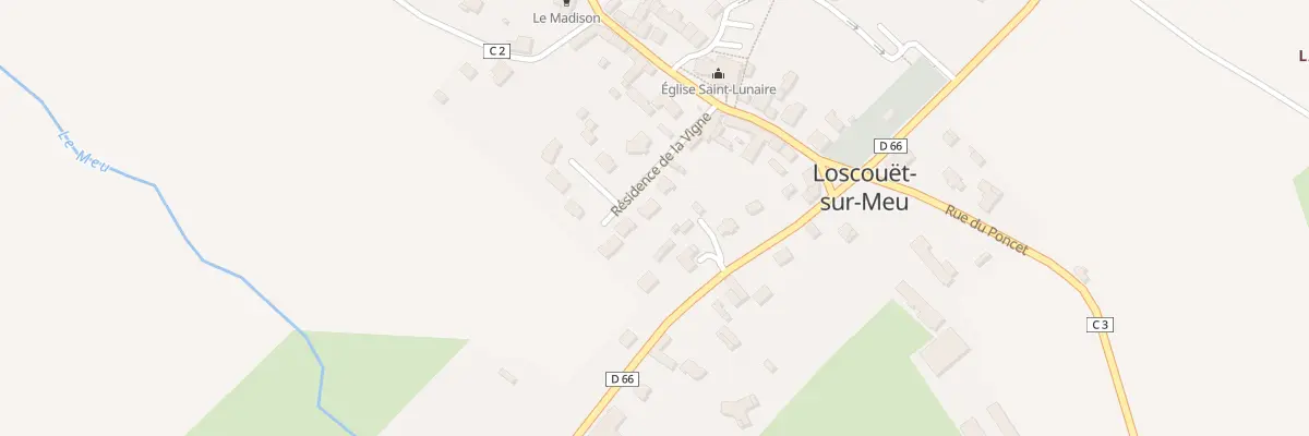 Plan du 4 Res de la Vigne à Loscouët-sur-Meu