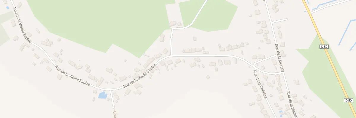 Plan du 92 Rue de la Vieille Saulze à La Chapelle-des-Marais
