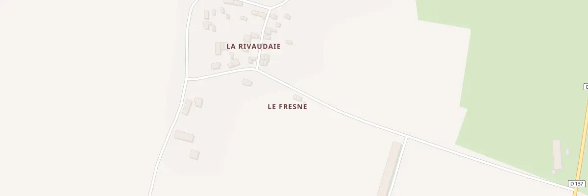 Plan du 5192 Le Fresne à Saint-Gorgon