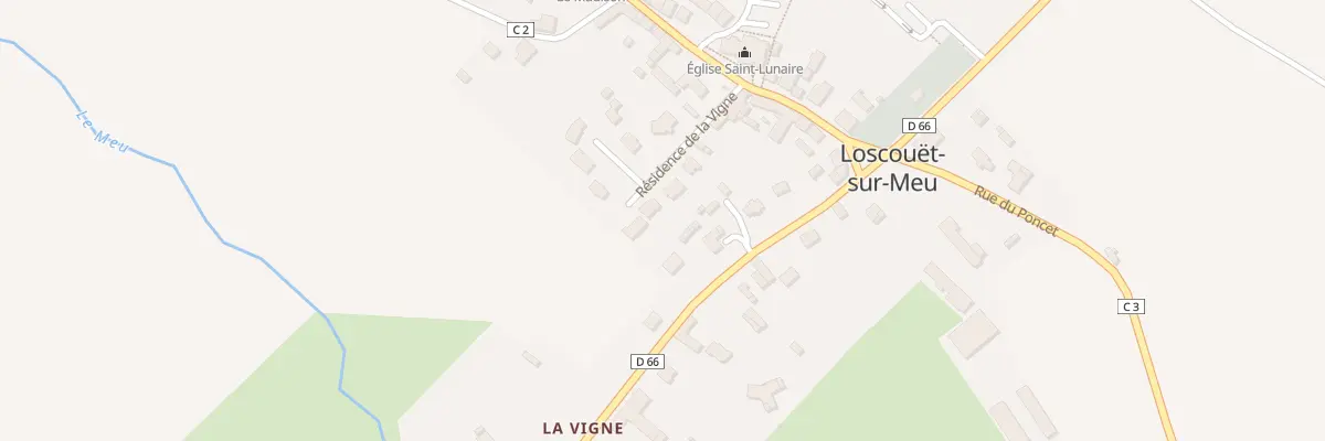 Plan du 6 Res de la Vigne à Loscouët-sur-Meu