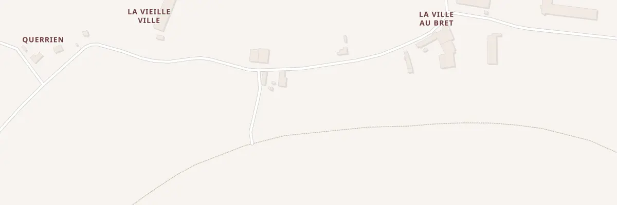 Plan du 6 La Ville au Bret à Loscouët-sur-Meu