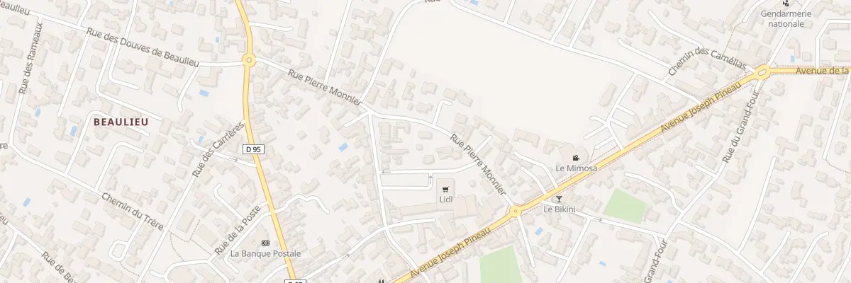 Plan du 17 Rue Pierre Monnier à Noirmoutier-en-l’Île