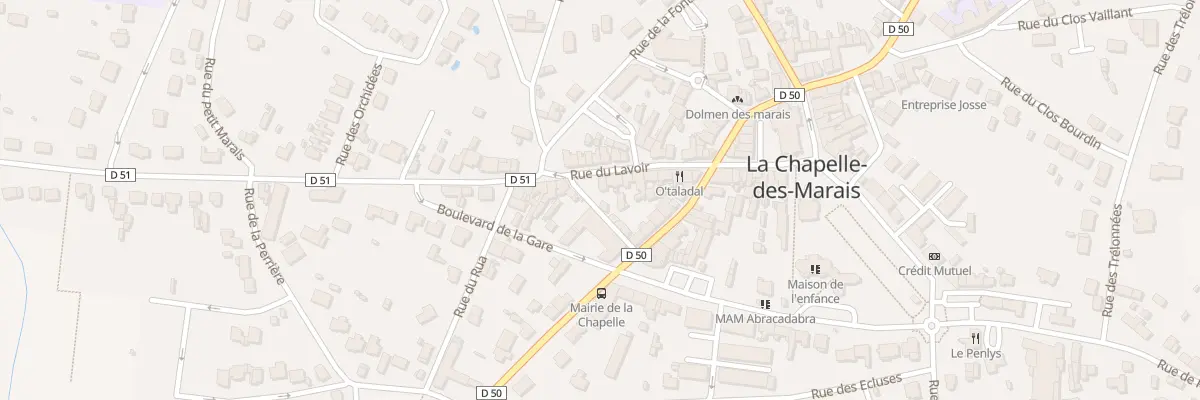 Plan du 19 Rue du Lavoir à La Chapelle-des-Marais