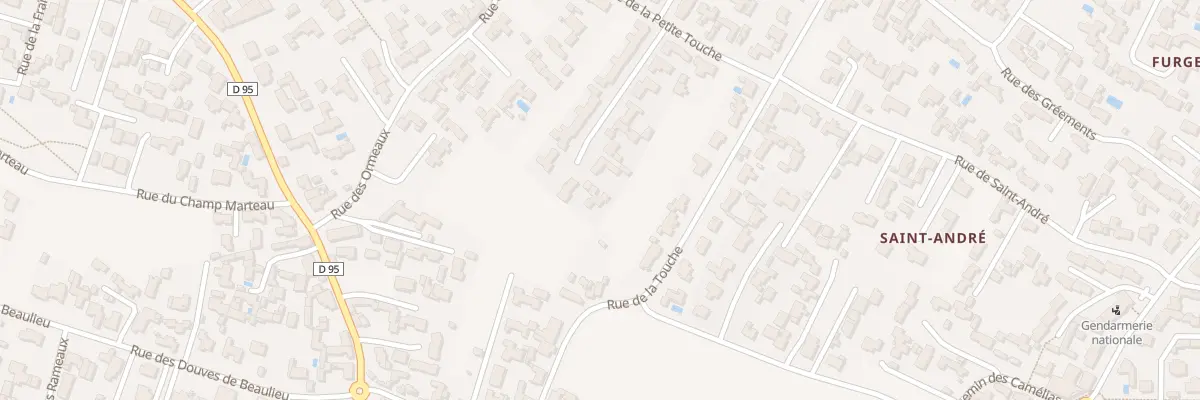 Plan du 22 All Masse de la Touche à Noirmoutier-en-l’Île