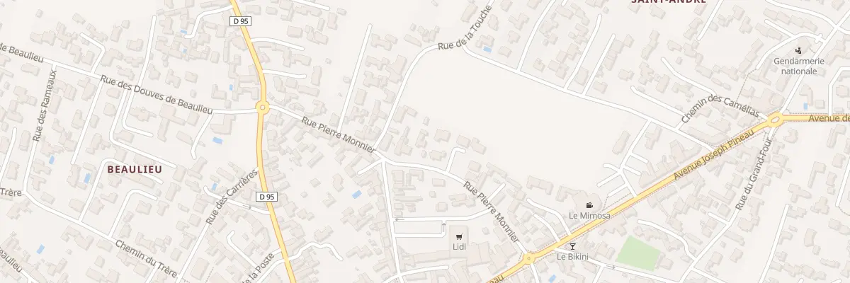 Plan du 26 Rue Pierre Monnier à Noirmoutier-en-l’Île