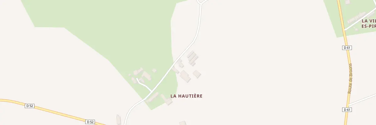 Plan du 8 La Hautière à Trémeur