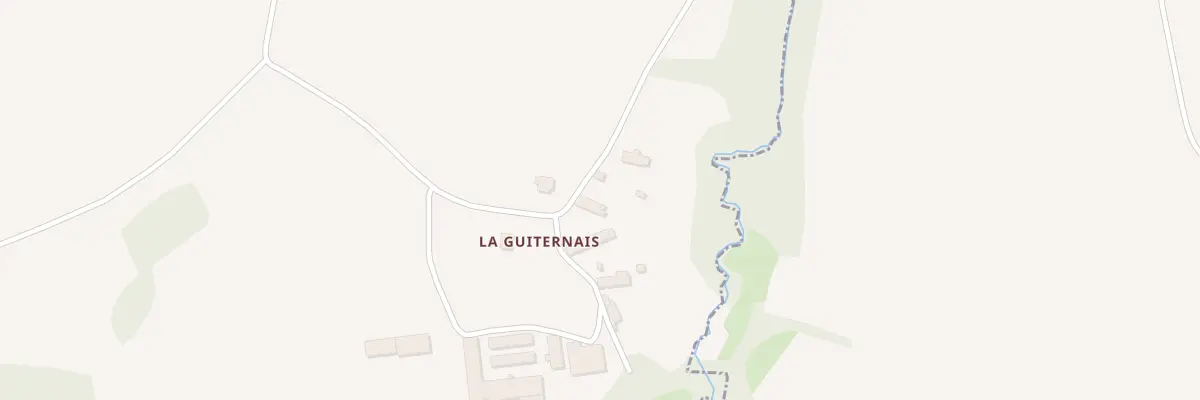 Plan du 8 La Guiternais à Bourseul