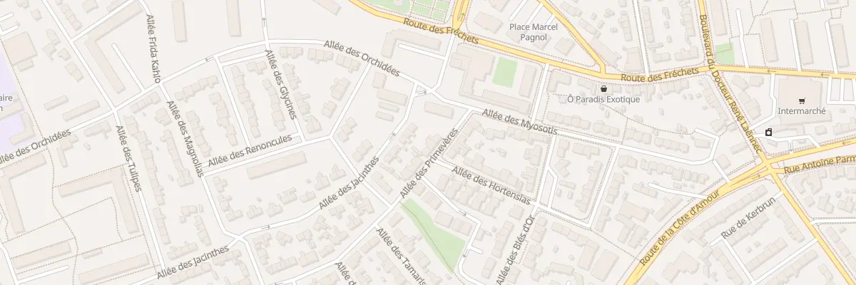 Plan du 8 All des Primevères à Saint-Nazaire