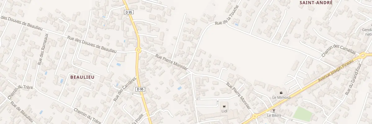 Plan du 32 Rue Pierre Monnier à Noirmoutier-en-l’Île