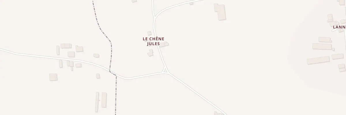 Plan du 5015 Le Chêne Jules à Saint-Gorgon