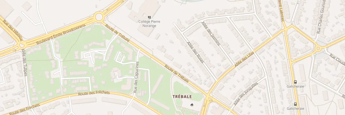 Plan du 40 Rte de Trébale à Saint-Nazaire
