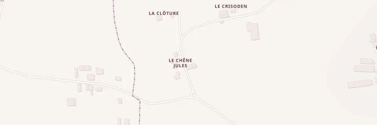 Plan du 5016 Le Chêne Jules à Saint-Gorgon