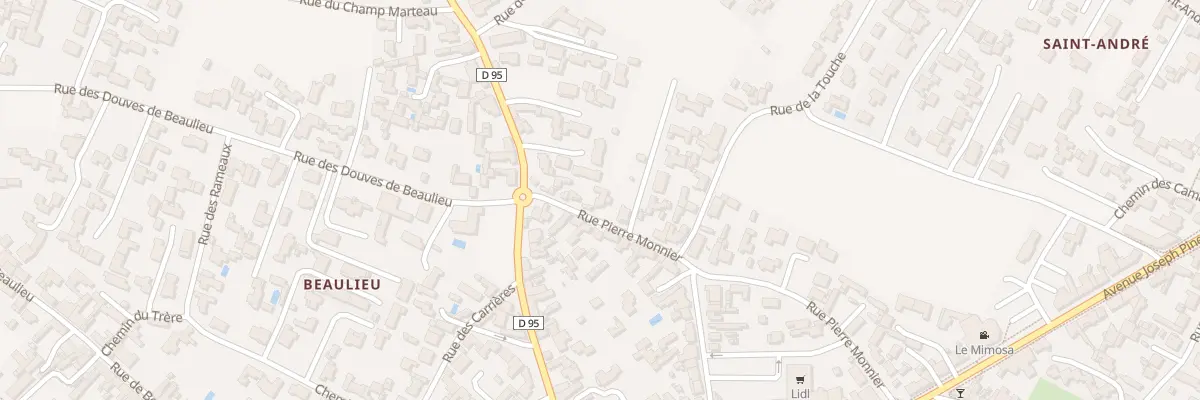 Plan du 44 Rue Pierre Monnier à Noirmoutier-en-l’Île