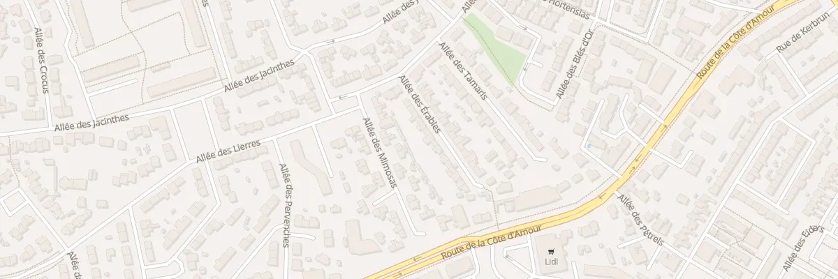 Plan du 19 Rue des Erables à Saint-Nazaire
