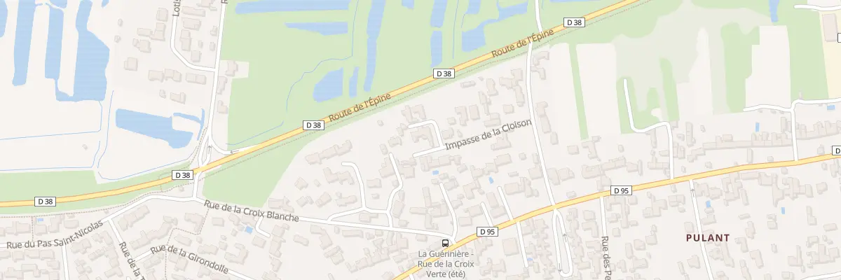 Plan du 22 Imp de la Cloison à La Guérinière
