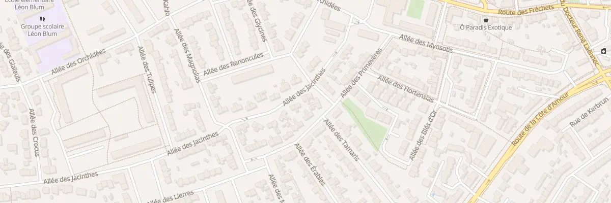 Plan du 17 All des Jacinthes à Saint-Nazaire