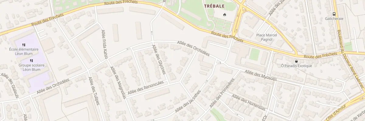 Plan du 4 All des Renoncules à Saint-Nazaire