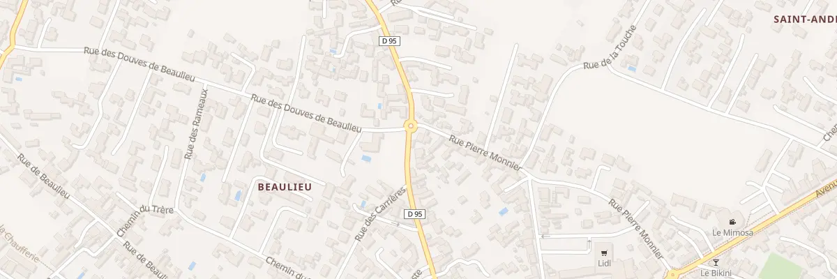 Plan du 41 Rue Pierre Monnier à Noirmoutier-en-l’Île