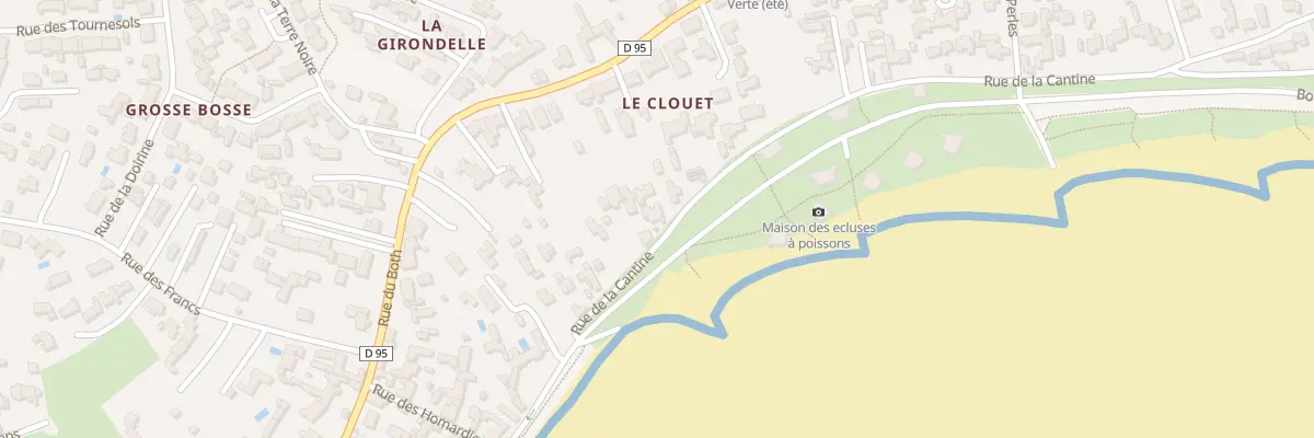 Plan du 66B Rue de la Cantine à La Guérinière