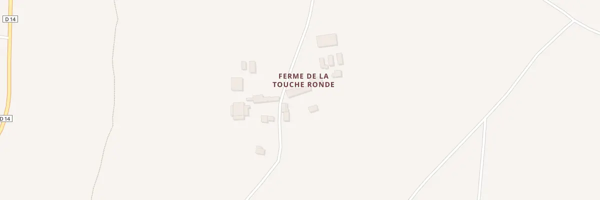 Plan du 5382 La Touche Ronde à Saint-Martin-sur-Oust