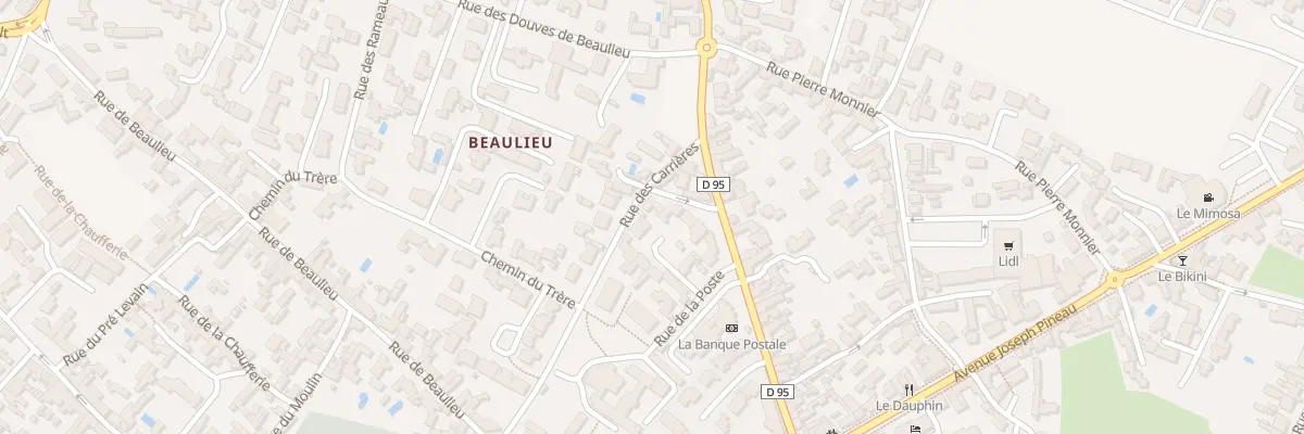 Plan du 6 Rue de la Poste à Noirmoutier-en-l’Île