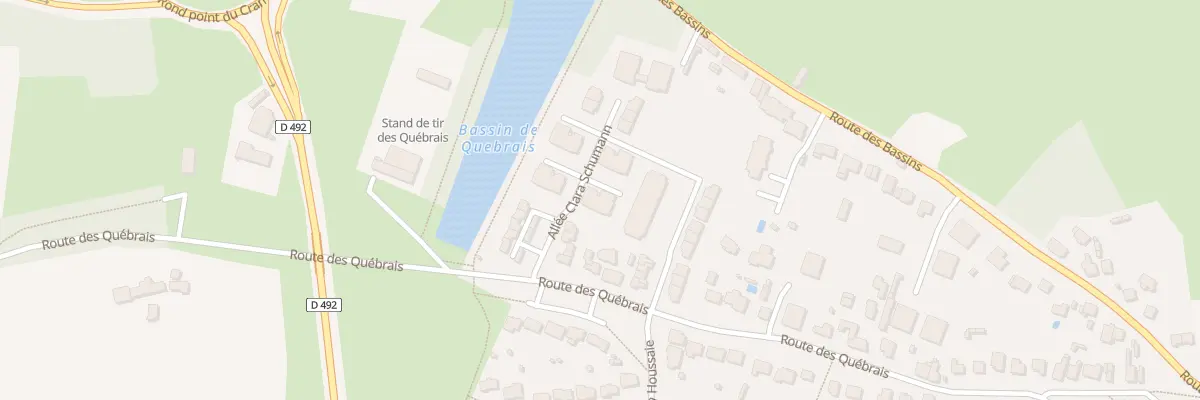 Plan du 8 All Clara Schumann à Saint-Nazaire