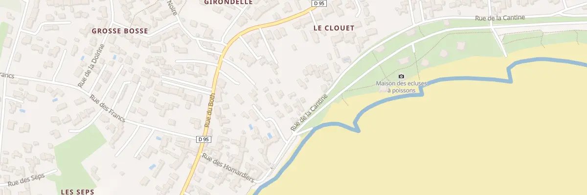 Plan du 78 Rue de la Cantine à La Guérinière