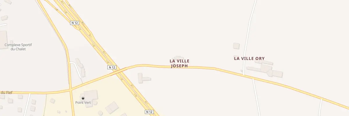 Plan du 1 La Ville Joseph à Broons