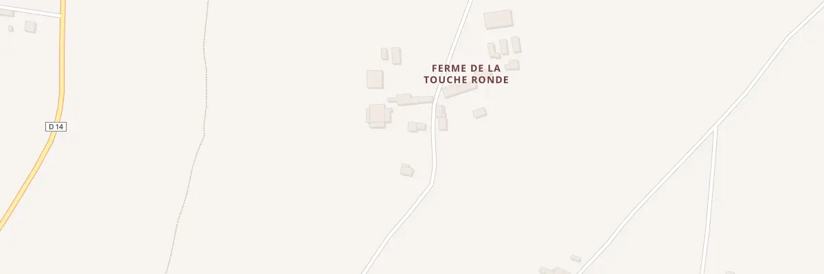 Plan du 5673 La Touche Ronde à Saint-Martin-sur-Oust